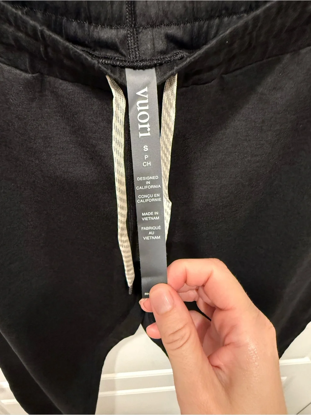 Vuori Performance Jogger Black Heather